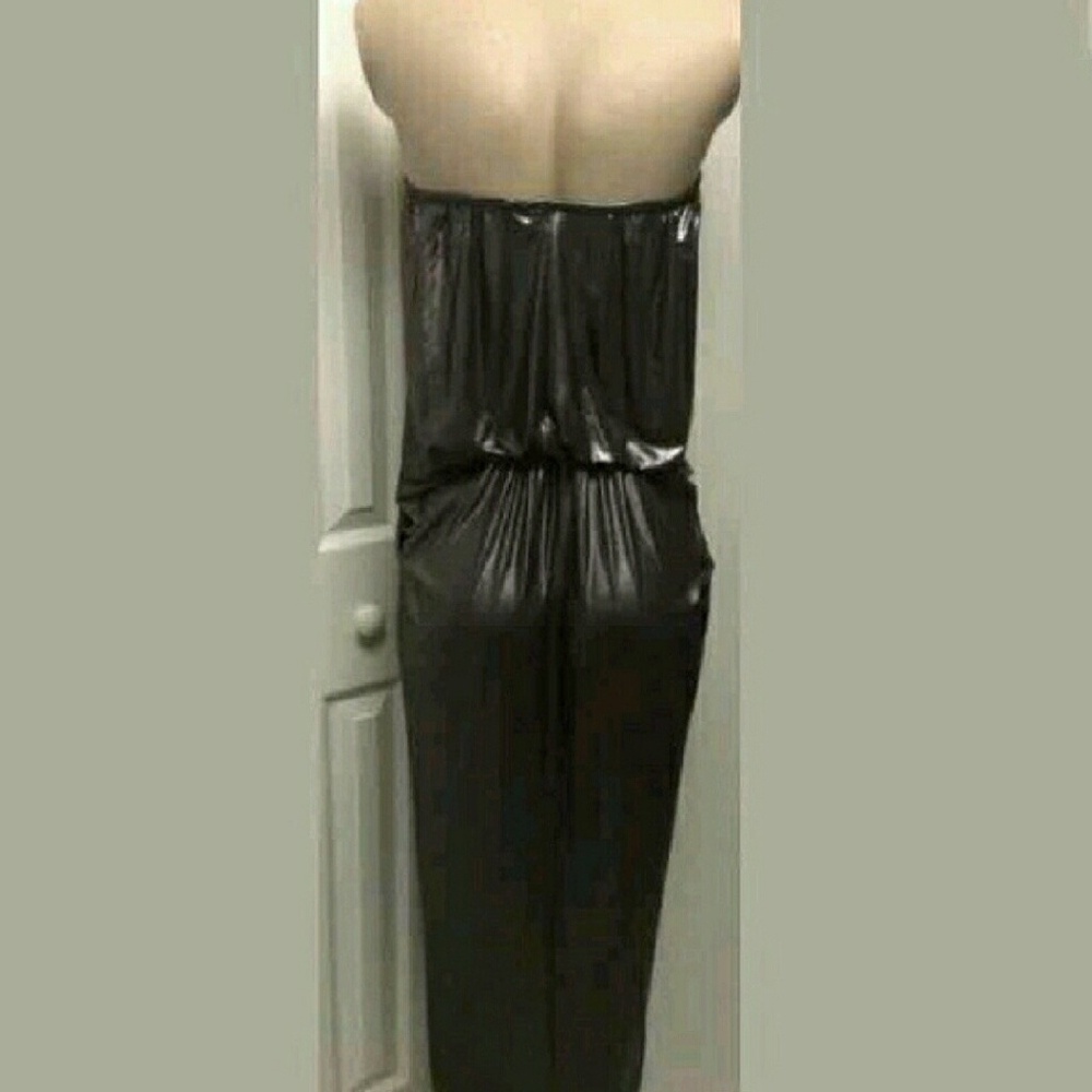 Silver Metallic dress by Young Fabulous and Broke